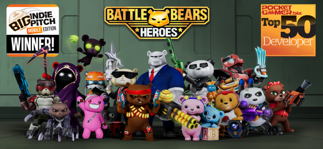 اسکرین شات 1 بازی BATTLE BEARS HEROES