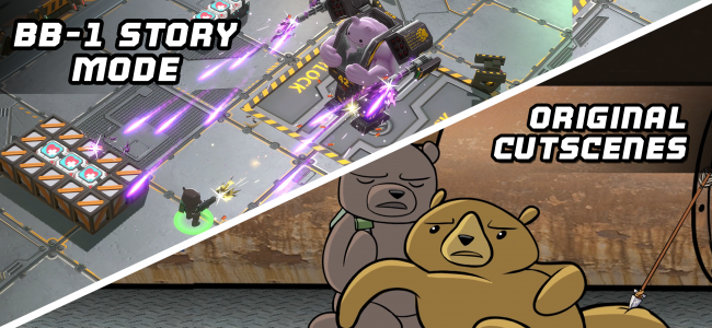 اسکرین شات 3 بازی BATTLE BEARS HEROES