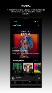 اسکرین شات برنامه LiveOne: Stream Music & More 3