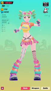 اسکرین شات 1 بازی Slash & Girl - Endless Run