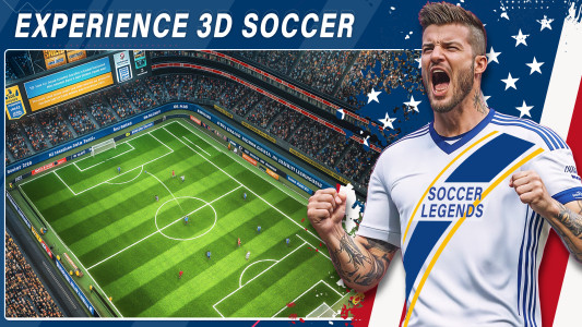 اسکرین شات 2 بازی Football 2024 Match Soccer