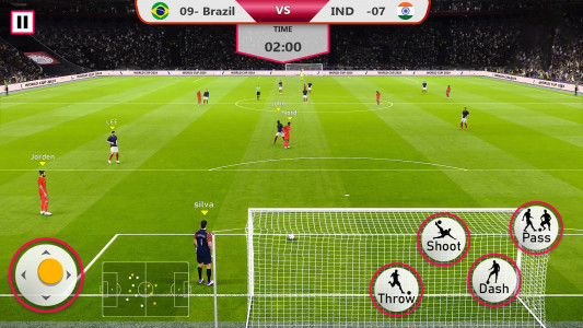 اسکرین شات بازی Football 2024 Match Soccer 1