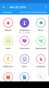 اسکرین شات 3 برنامه OvuView: Ovulation & Fertility