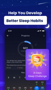 اسکرین شات برنامه Sleep Monitor: Sleep Tracker 8