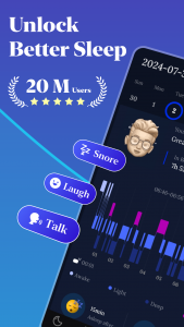 اسکرین شات برنامه Sleep Monitor: Sleep Tracker 1