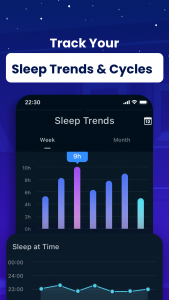 اسکرین شات برنامه Sleep Monitor: Sleep Tracker 6