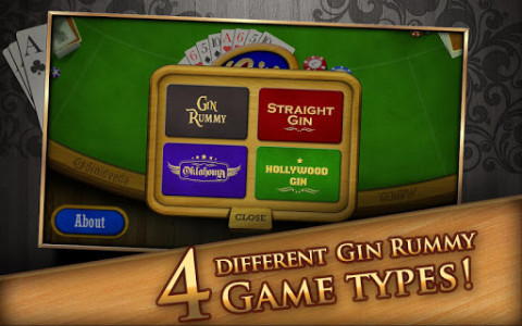 اسکرین شات بازی Gin Rummy 8