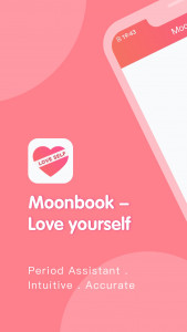 اسکرین شات برنامه Moonbook-Menstrual assistant 1