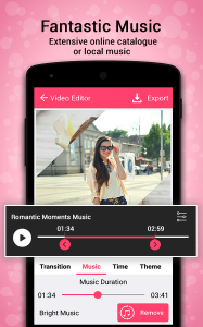 اسکرین شات برنامه Music Video Maker 3