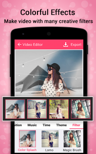 اسکرین شات برنامه Music Video Maker 5