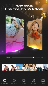 اسکرین شات برنامه Photo video maker with Music 1