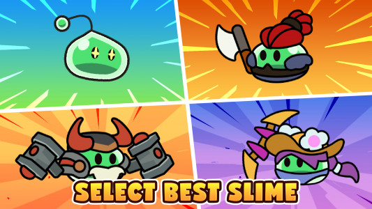 اسکرین شات 1 بازی Slime Battle: Idle RPG Games