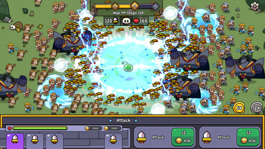 اسکرین شات 6 بازی Slime Battle: Idle RPG Games