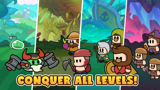 اسکرین شات 2 بازی Slime Battle: Idle RPG Games