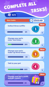 اسکرین شات 6 برنامه Talk to me Slimy: Talking Pet