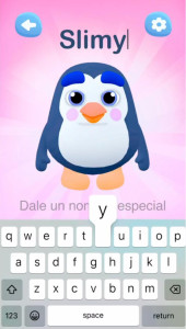 اسکرین شات 2 برنامه Talk to me Slimy: Talking Pet