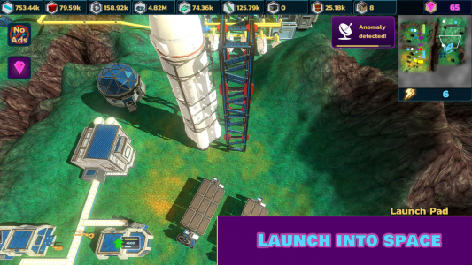 اسکرین شات 6 بازی Idle Space Mining