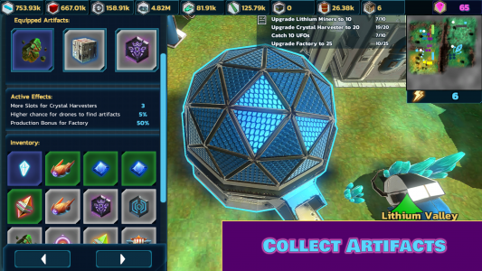 اسکرین شات 4 بازی Idle Space Mining