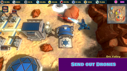 اسکرین شات 5 بازی Idle Space Mining