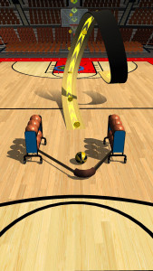 اسکرین شات بازی Slingshot Basketball! 1