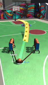 اسکرین شات بازی Slingshot Basketball! 4