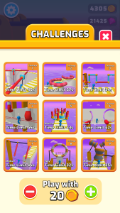 اسکرین شات 8 برنامه Fun Race 3D — Run and Parkour