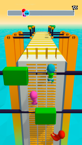 اسکرین شات 2 برنامه Fun Race 3D — Run and Parkour