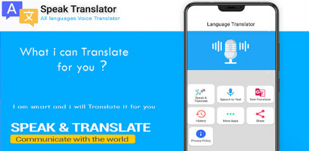 اسکرین شات برنامه Speak and Translate All languages Voice Translator 7