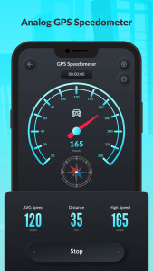 اسکرین شات 3 برنامه GPS Speedometer: Speed Tracker
