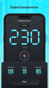 اسکرین شات 4 برنامه GPS Speedometer: Speed Tracker
