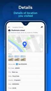 اسکرین شات 6 برنامه My Location Timeline on Map