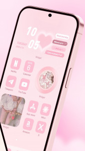 اسکرین شات 2 برنامه Mico - Widget & Live Wallpaper