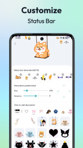 اسکرین شات 4 برنامه Mico - Widget & Live Wallpaper