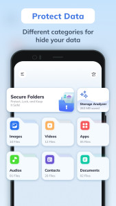 اسکرین شات 3 برنامه My Folder : Safe Secure Hidden