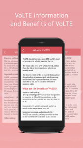 اسکرین شات 4 برنامه 5G / 4G Volte Testing