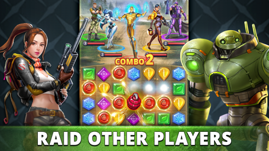 اسکرین شات بازی Puzzle Combat: Match-3 RPG 2