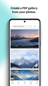 اسکرین شات 2 برنامه Smallpdf: Scanner & PDF Editor