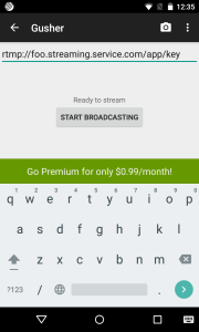 اسکرین شات 5 برنامه Gusher - Screen Broadcaster