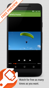 اسکرین شات 5 برنامه MP4Fix Video Repair Tool