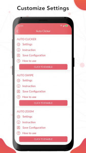 اسکرین شات برنامه Auto Clicker - Automatic Tapper, Easy & QuickTouch 2