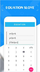 اسکرین شات برنامه Math Camera Calculator – Solve Math by Take Photo 4