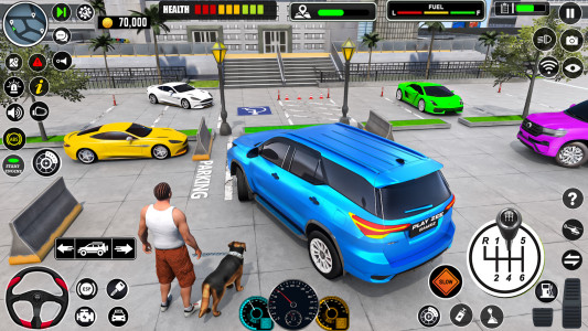 اسکرین شات برنامه Parking Car Driving School Sim 1