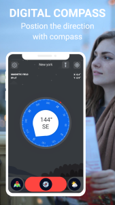 اسکرین شات 2 برنامه Compass360: Smart Compass tool