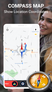 اسکرین شات 1 برنامه Compass360: Smart Compass tool