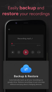 اسکرین شات برنامه iRecorder - High-quality voice recorder 3