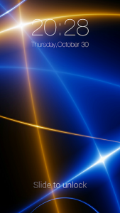 اسکرین شات برنامه Retina Keypad Lockscreen 4