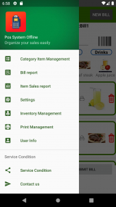 اسکرین شات برنامه POS App Offline Point Of Sale 4
