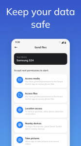 اسکرین شات 4 برنامه Smart switch - copy my data