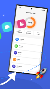 اسکرین شات 2 برنامه Smart switch - copy my data