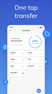 اسکرین شات 2 برنامه Smart switch - copy my data